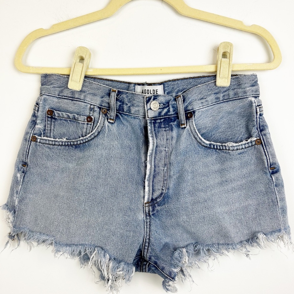 Agolde Parker Denim Jean Shorts Women’s Size 25
